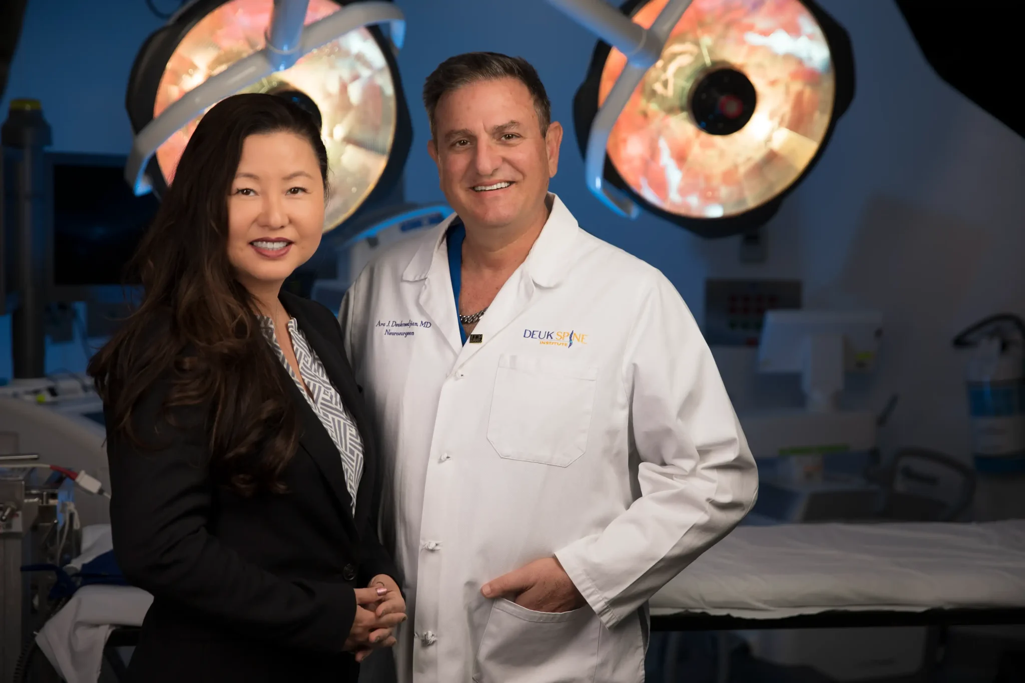 Deukmedjian family, founders of Deuk Spine and Deuk Joint Institute