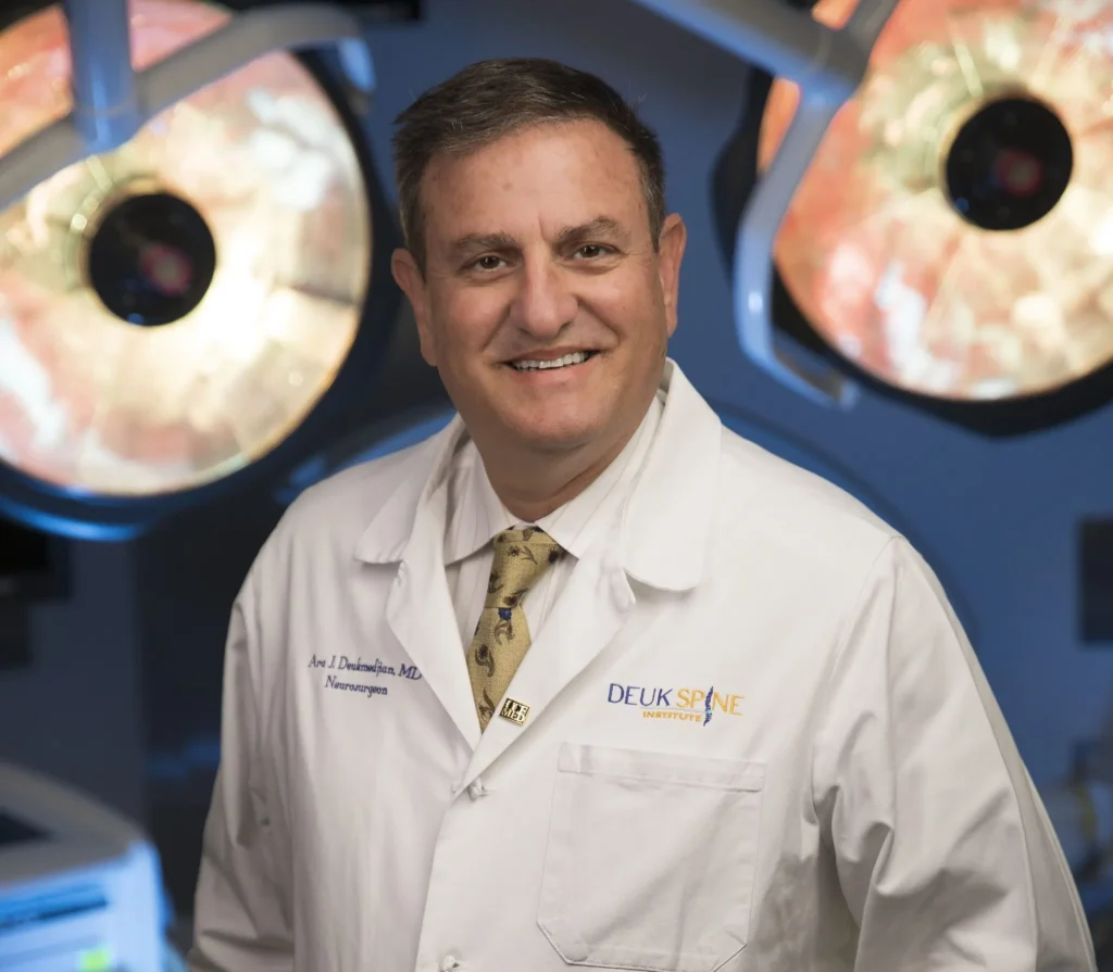 Dr. Ara J. Deukmedjian, MD, board-certified neurosurgeon and founder of Deuk Joint Institute