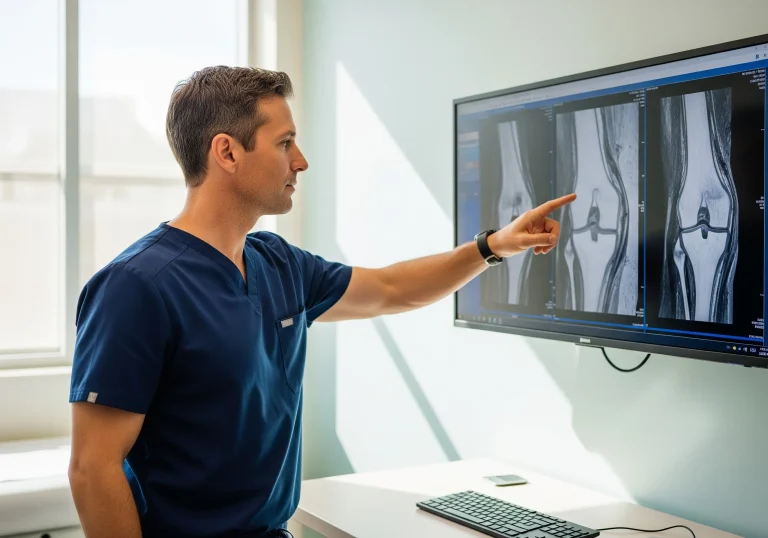 knee pain treatment with noninvasive surgery