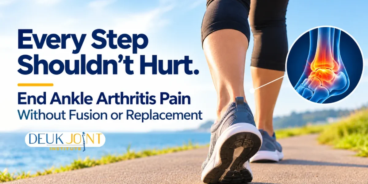 end ankle arthritis pain